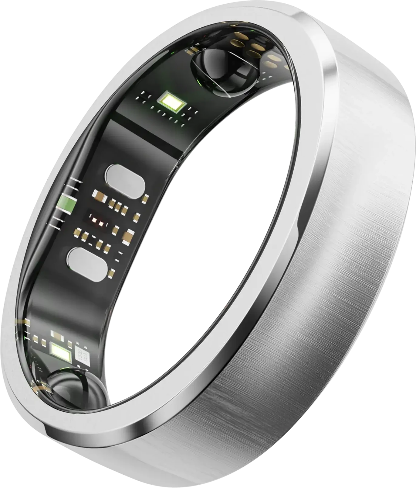 Смарт-кольцо RingConn Gen 3 #10 матовый серебристый