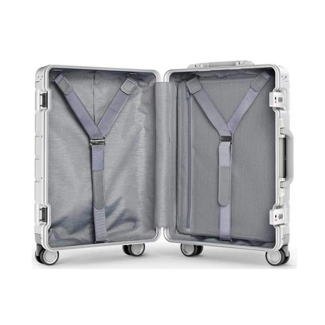 Чемодан Xiaomi Metal Carry-on Luggage 20" (Серебристый) — 3