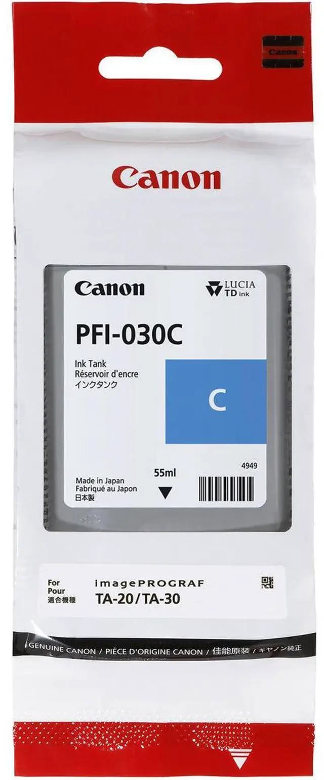 Чернила Canon Ink Tank PFI-030 Cyan