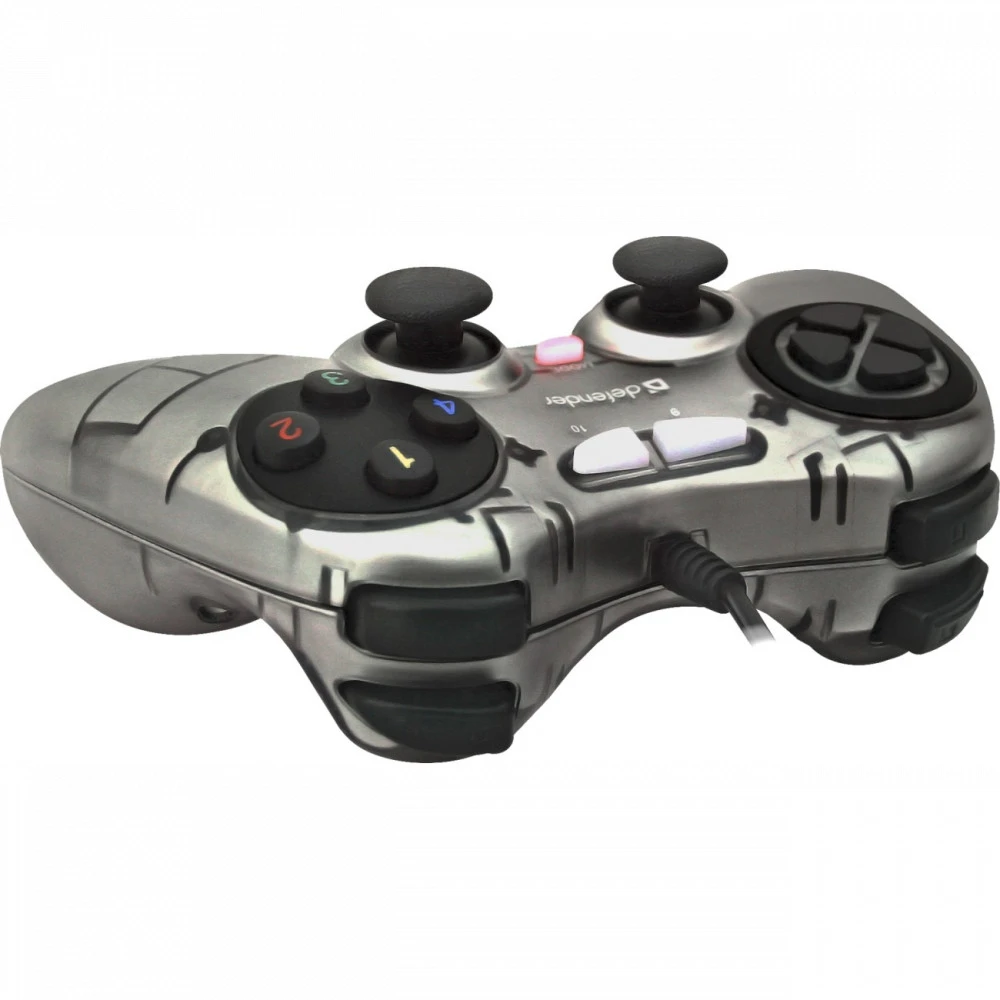 Геймпад проводной Defender Zoom USB Xinput, 10 кнопок, 2 стика — 2