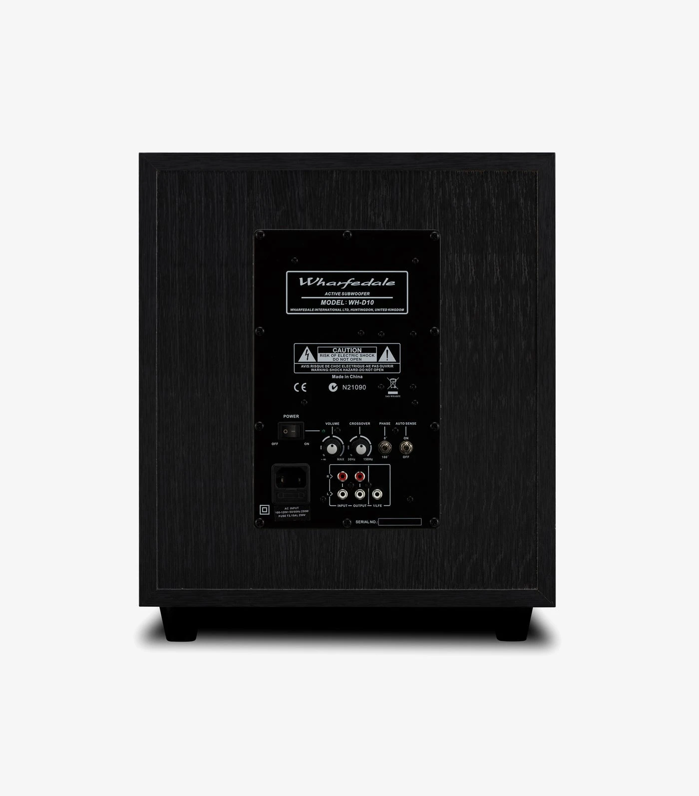 Активный сабвуфер Wharfedale WH-D10 черное дерево — 3