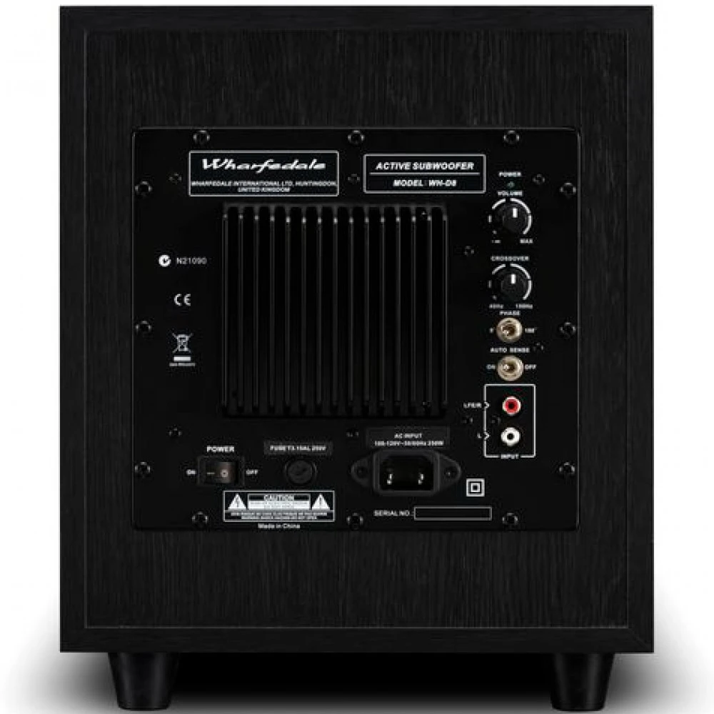Активный сабвуфер Wharfedale WH-D8 черное дерево — 3