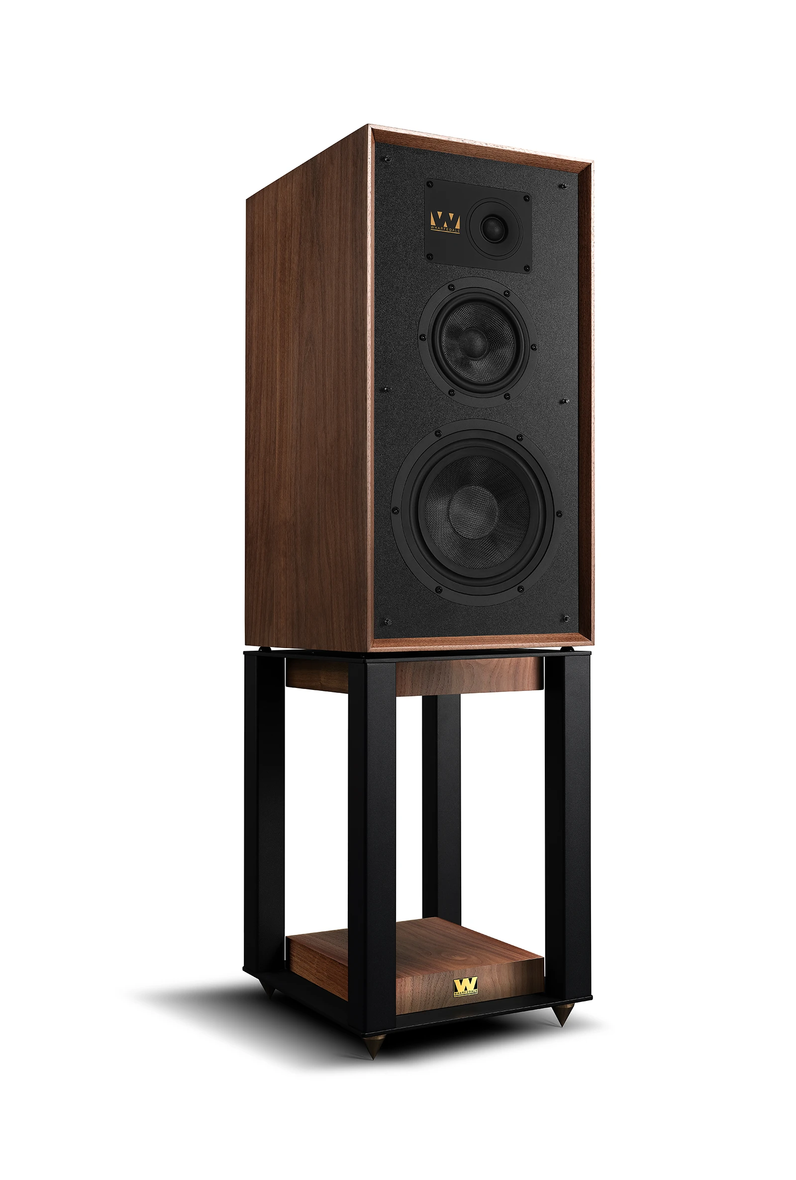 Комплект полочной акустики со стойками Wharfedale Super Linton орех — 2