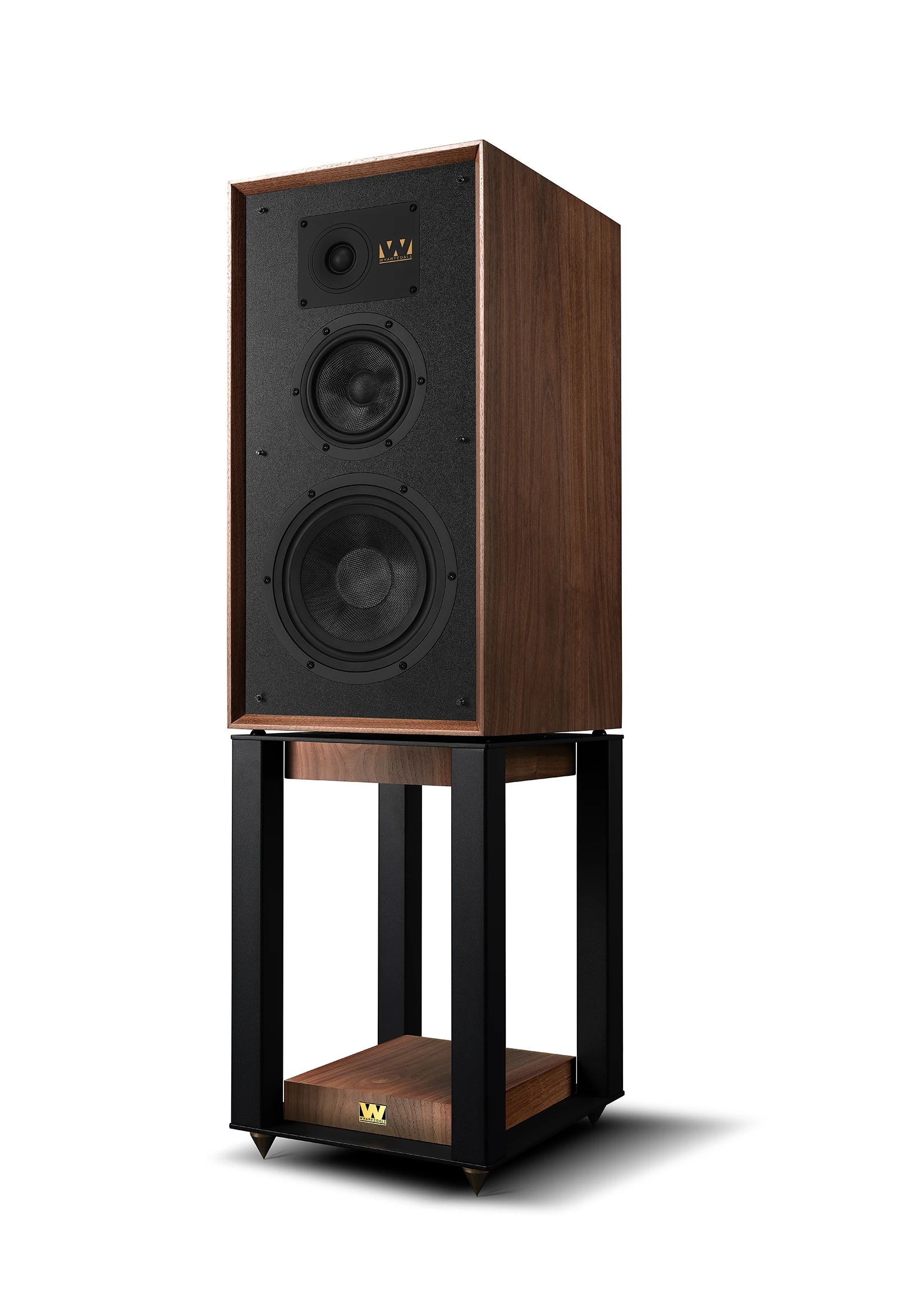 Комплект полочной акустики со стойками Wharfedale Super Linton орех — 4