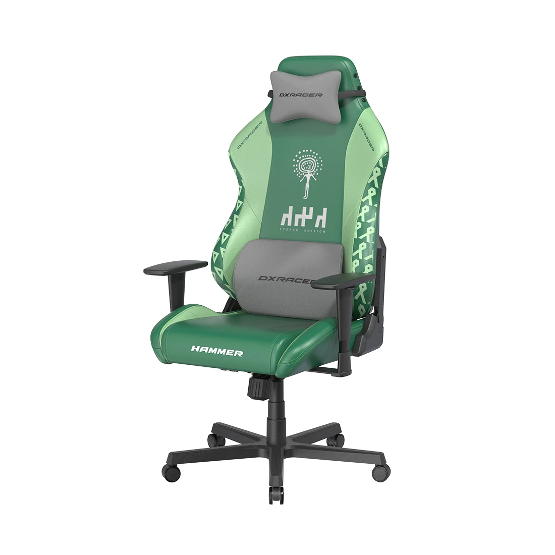 Игровое компьютерное кресло DX Racer Hammer Steppe edition GC/LHE23LTALTD/QZQ.E — 2