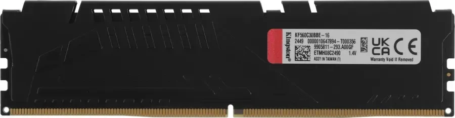 ОЗУ Kingston FURY Beast DDR5 16GB 6000MT/s, черный — 4
