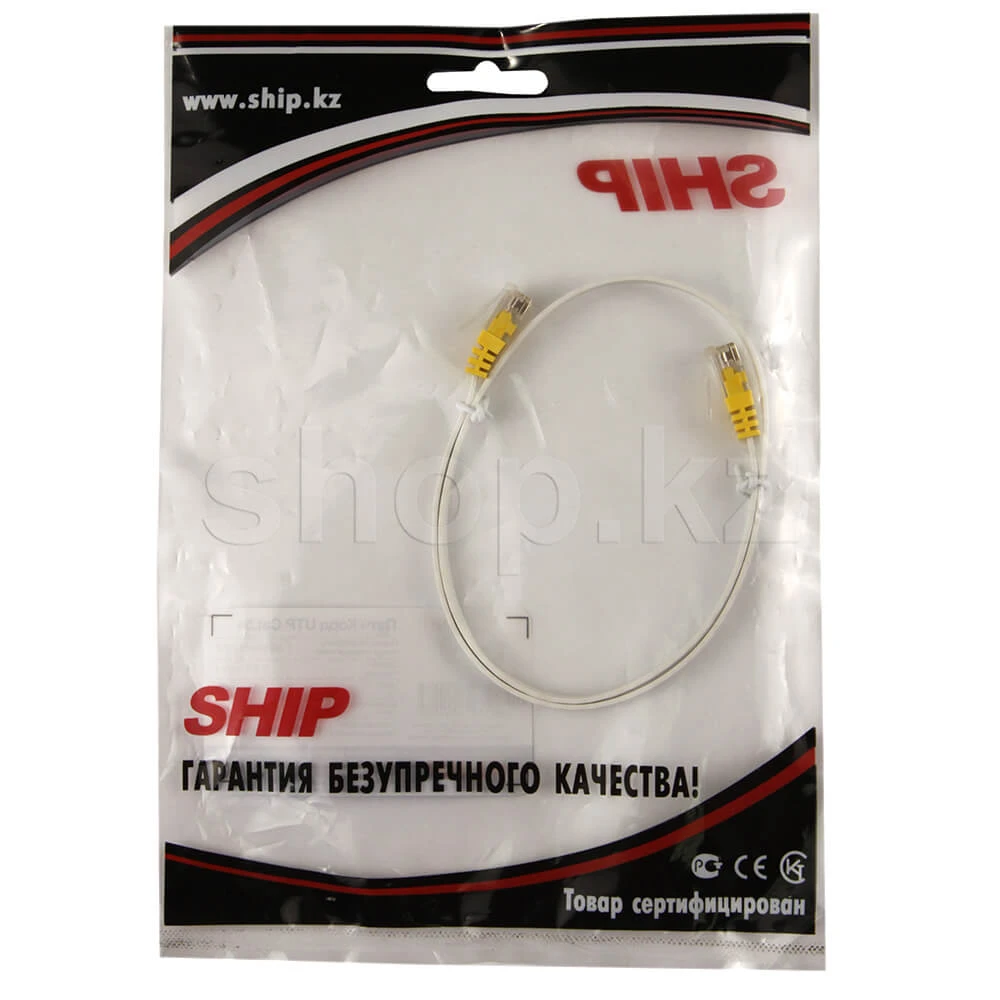 Патч Корд SHIP Cat.5e UTP RJ-45 0.5 м F3025WH0050-P — 2