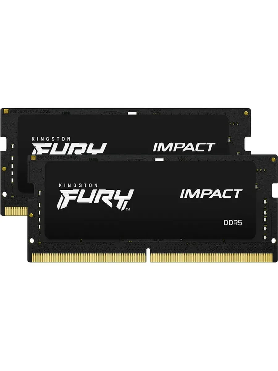 ОЗУ Kingston FURY Impact, 2x16GB, DDR5-6000, SO-DIMM