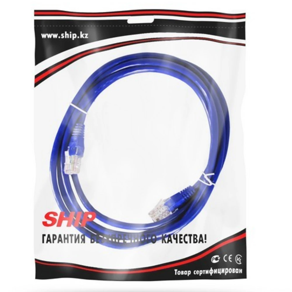 Патч Корд SHIP Cat.5e UTP LSZH RJ-45 2 м S3025BL0200-P — 4