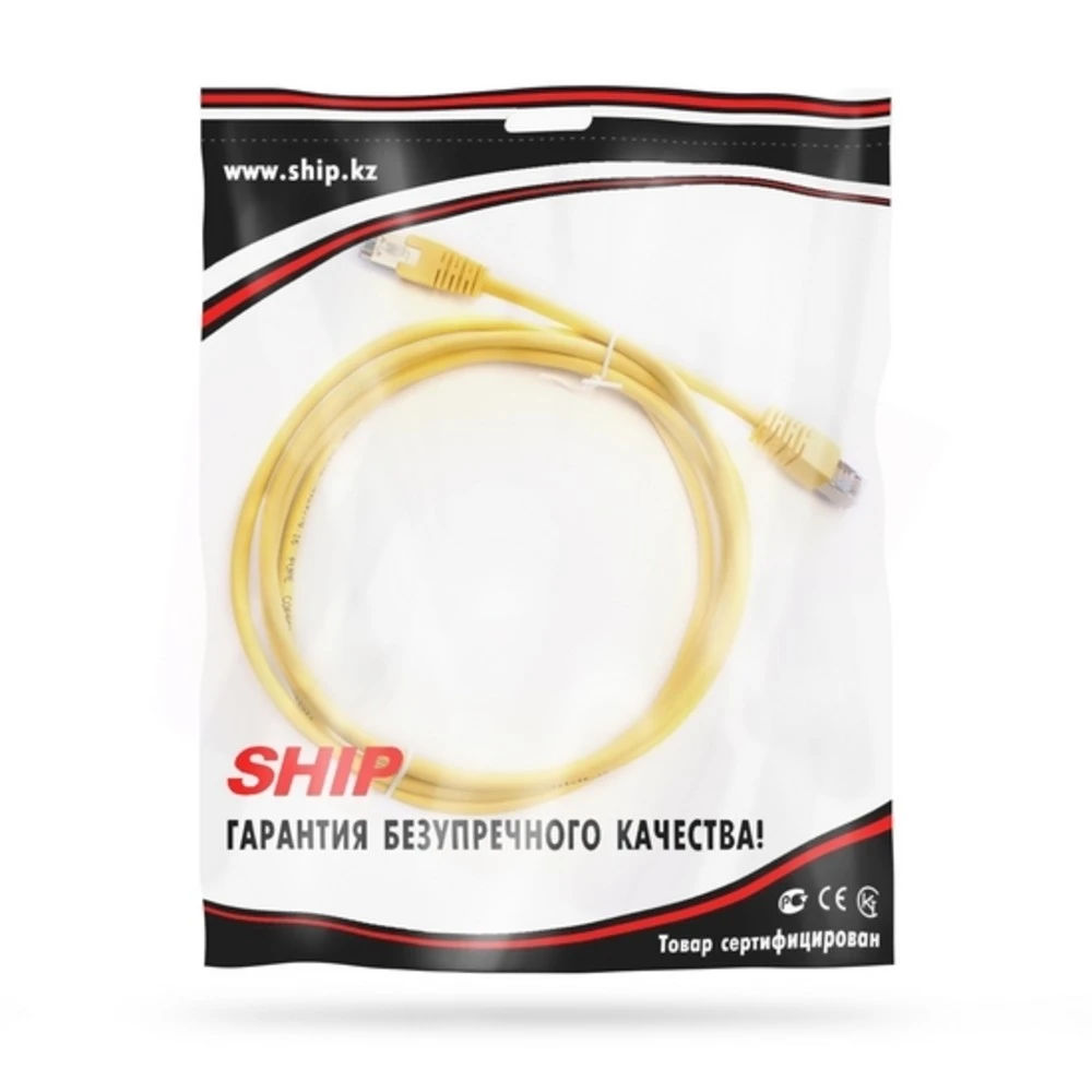 Патч Корд SHIP Cat.5e FTP LSZH RJ-45 3 м S4025YL0300-P — 3