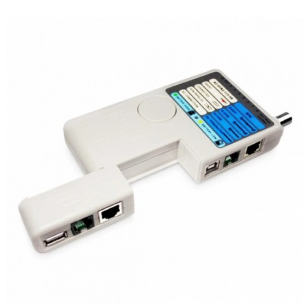 Кабельный тестер Ship G268 Для тестирования BNC RJ-45 RJ-11 USB