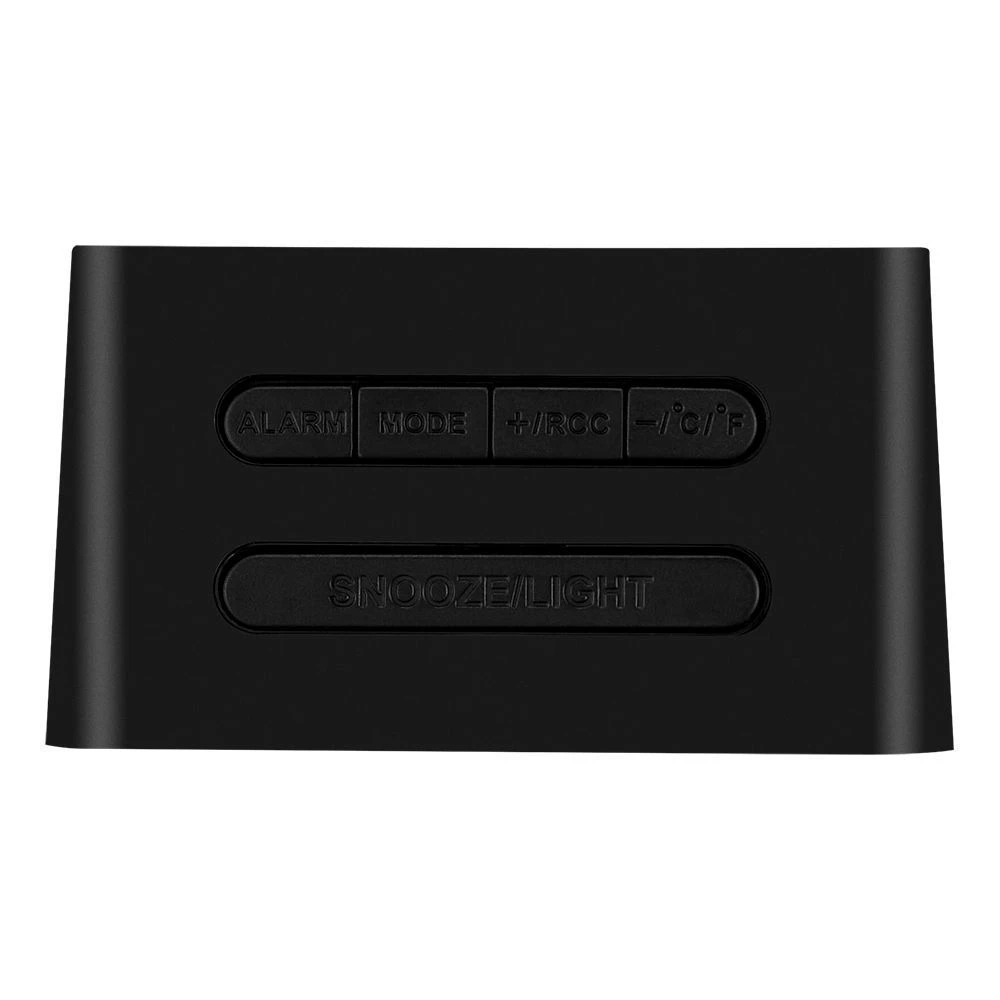 Часы с термометром Kitfort КТ-3303-1 черный — 3