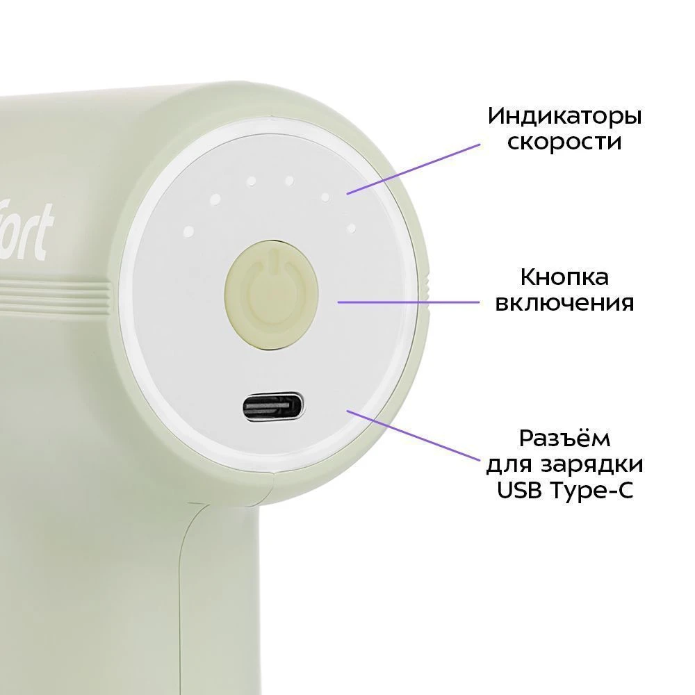Перкуссионный массажер Kitfort КТ-5928 — 3