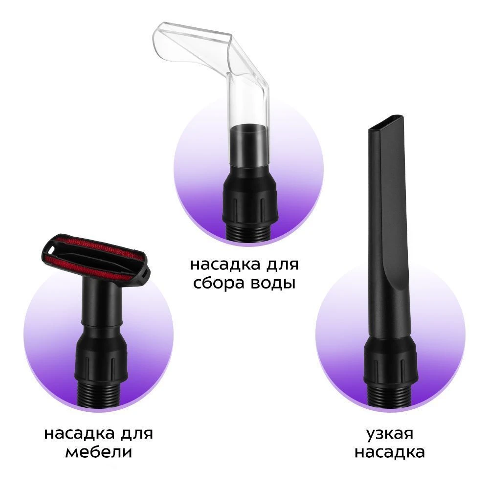Мойка высокого давления Kitfort КТ-9235 "2 в 1" — 4