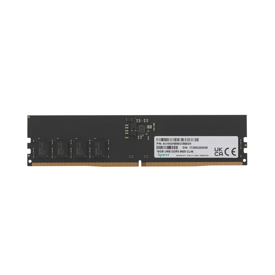 Оперативная память Apacer DDR5 16GB, 5600MHz, CL46