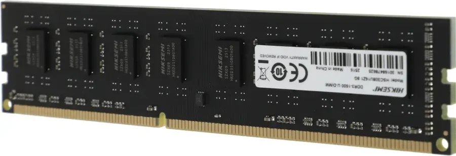 ОЗУ Hiksemi Hiker, 8GB, DDR3, 1600MHz, CL11