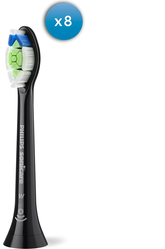 Стандартные насадки для звуковой зубной щетки Philips Sonicare Optimal White HX6068/88 8шт
