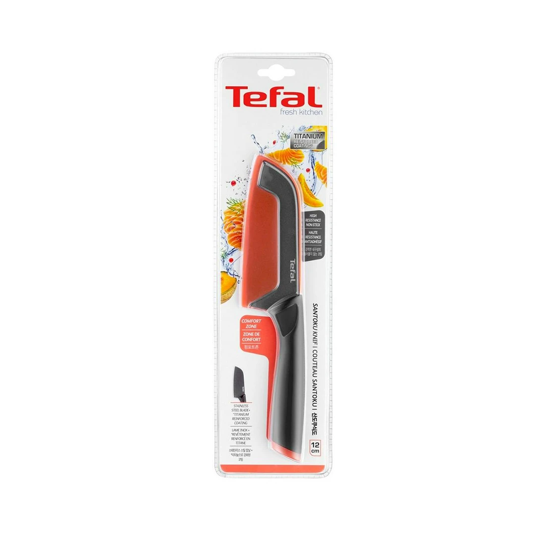 Нож сантоку Tefal Fresh Kitchen K1220104 12 см — 3