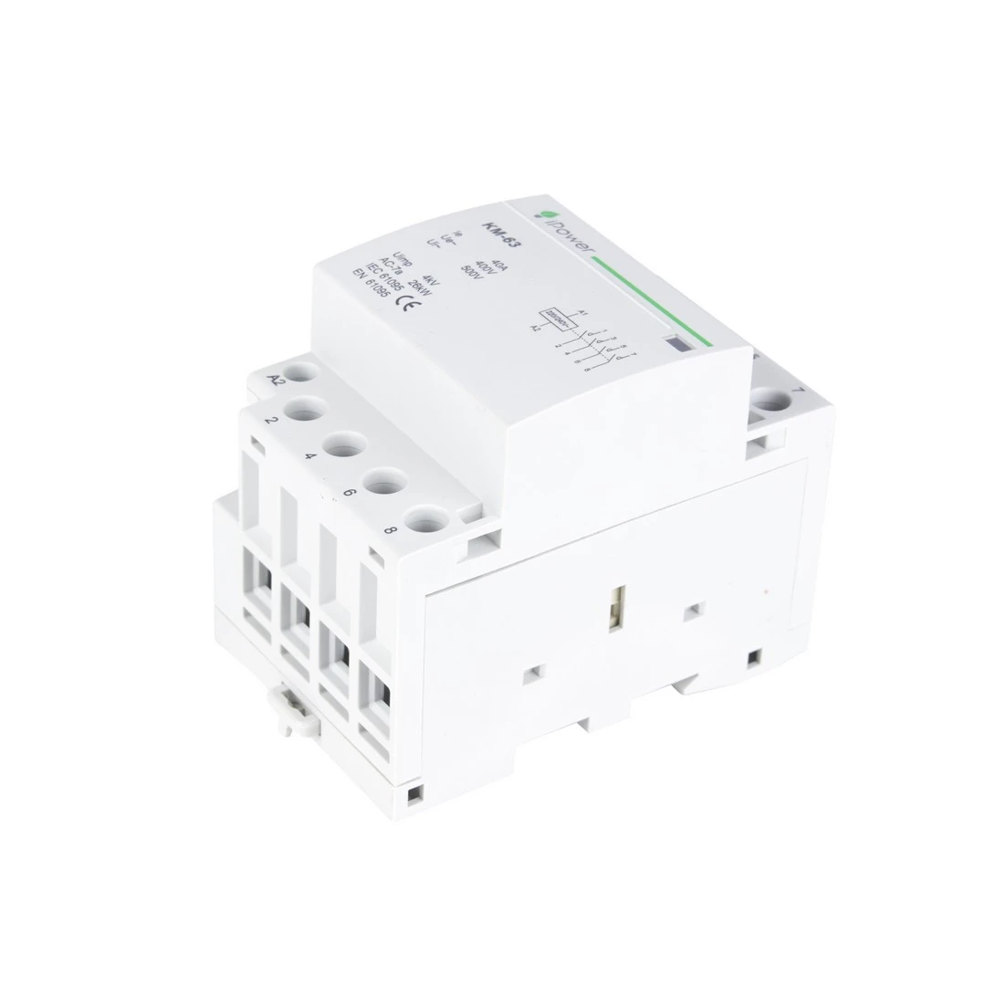 Контактор модульный iPower КМ-63 4Р 63А — 2