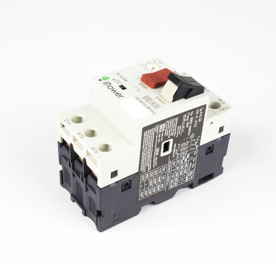 Автомат защиты двигателя iPower GV2-M07 (1.6-2.5A) — 3