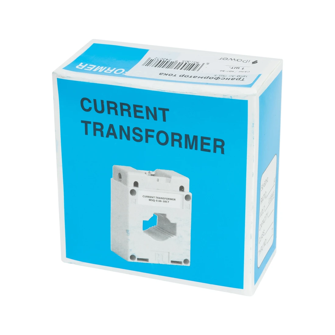 Трансформатор тока iPower MSQ-30 150/5 — 3