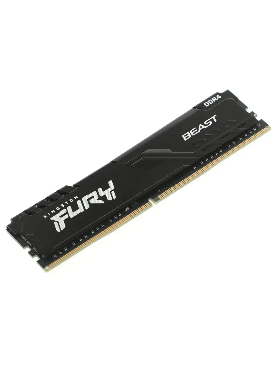 Оперативная память Kingston Fury Beast DDR4 16GB 3200MHz CL16 — 3