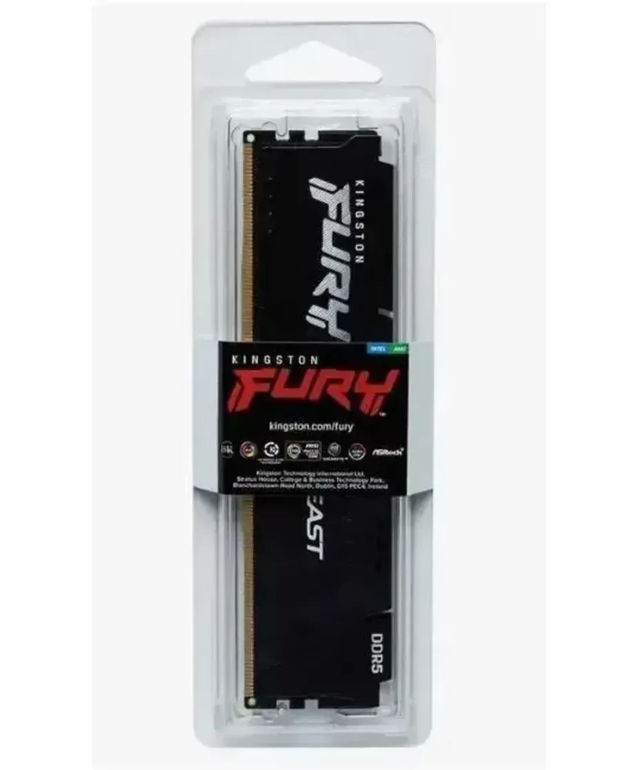 ОЗУ Kingston FURY Beast Black 8GB DDR5 6000MT/s