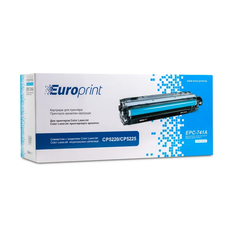 Картридж Europrint EPC-CE741A, Синий, 7300 стр. — 3