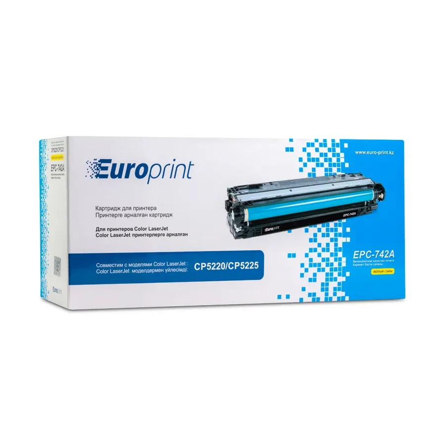 Картридж Europrint EPC-CE742A, Жёлтый, 7300 стр. — 3