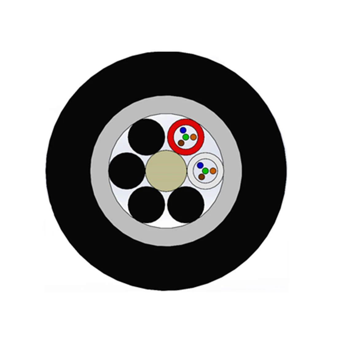 Кабель оптоволоконный ИКАЛс-М6П-А4-3 кН — 2