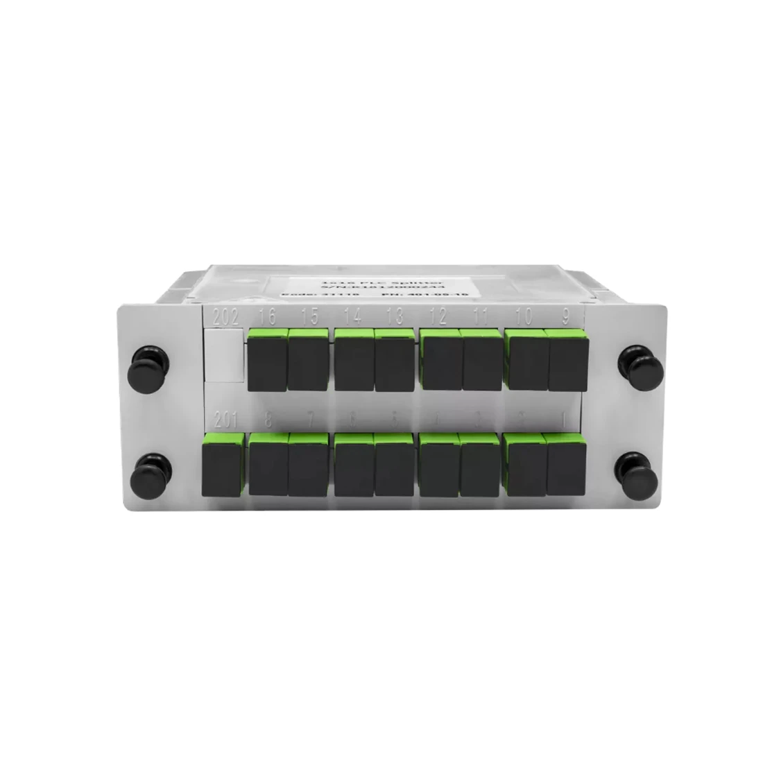 Сплиттер оптоволоконный в корпусе PLC-1x16 SC/APC — 2