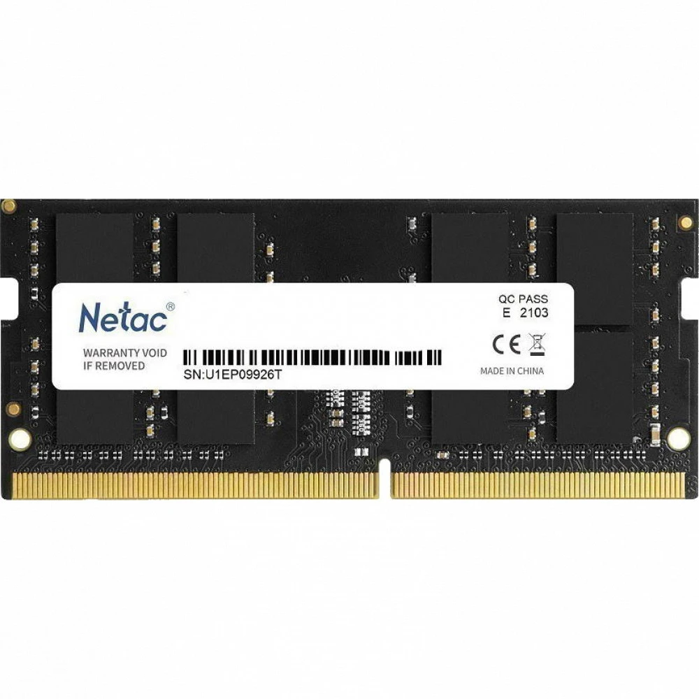 Оперативная память Netac Basic DDR4 SO-DIMM, 16GB, 3200MHz — 2