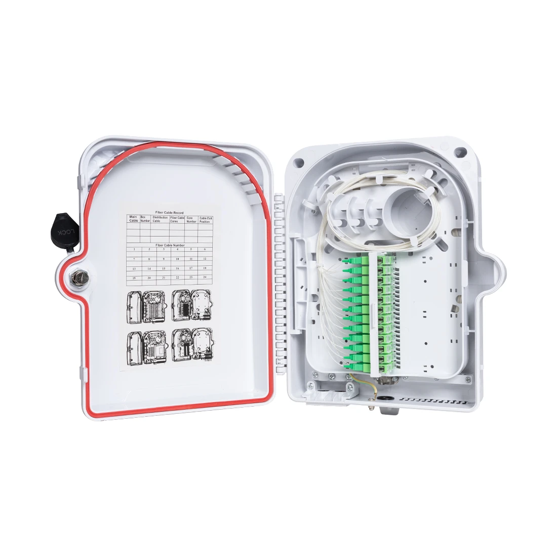 Коробка распределительная оптическая FTTH-FD-211 — 2