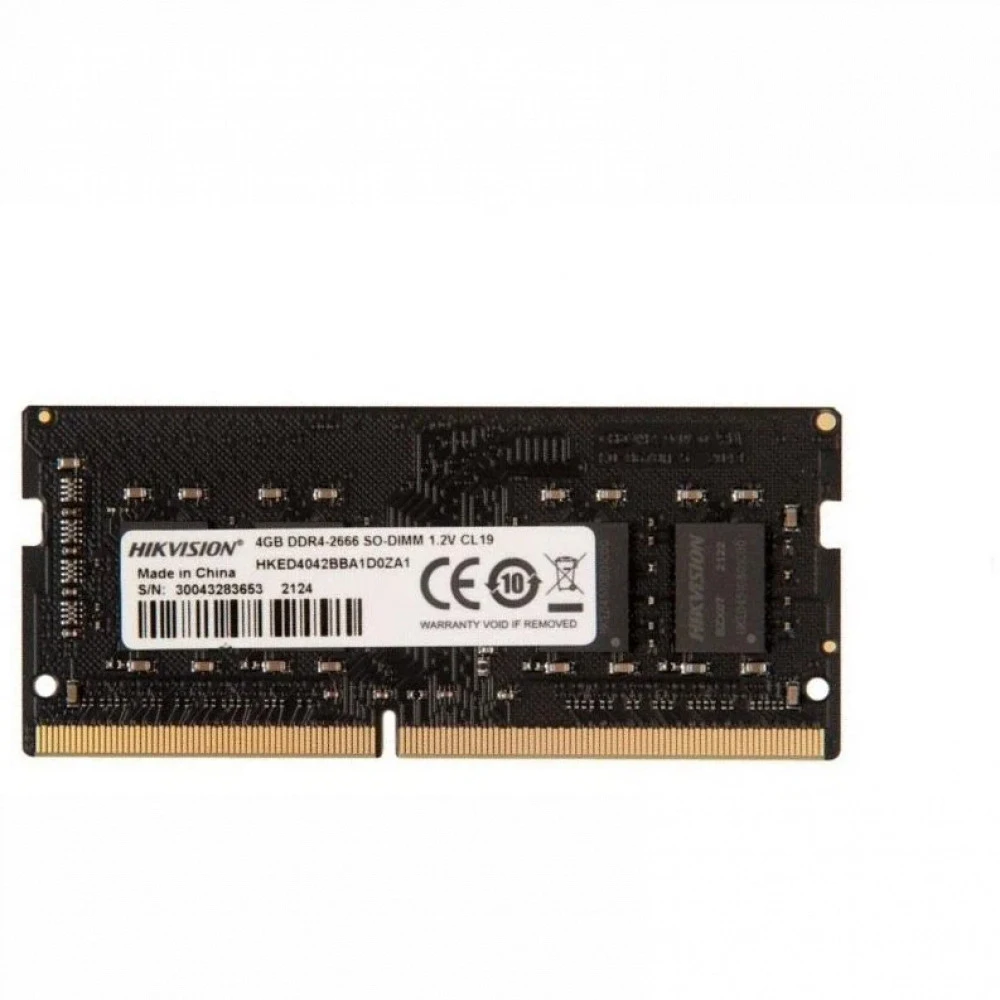 Оперативная память Hikvision DDR4, 4GB, 2666MHz, SO-DIMM — 2