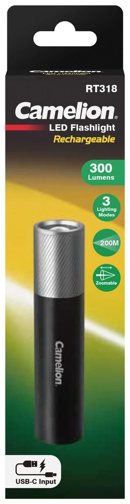 Перезаряжаемый фонарик Camelion RT318-CBH — 2
