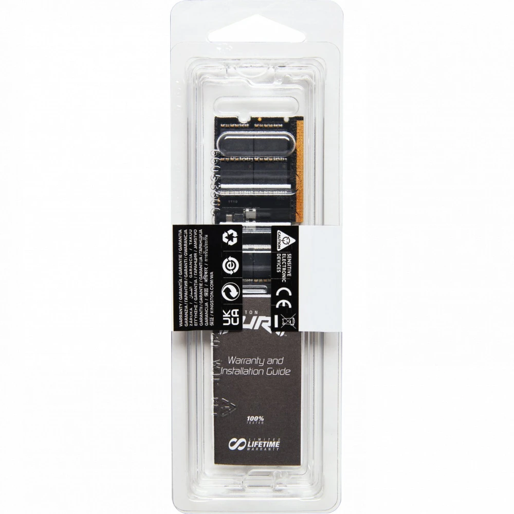 Оперативная память SO-DIMM 32GB DDR5 PC38400/4800MHz Kingston Fury Impact, CL38-38-38, 1.1V, BOX — 4