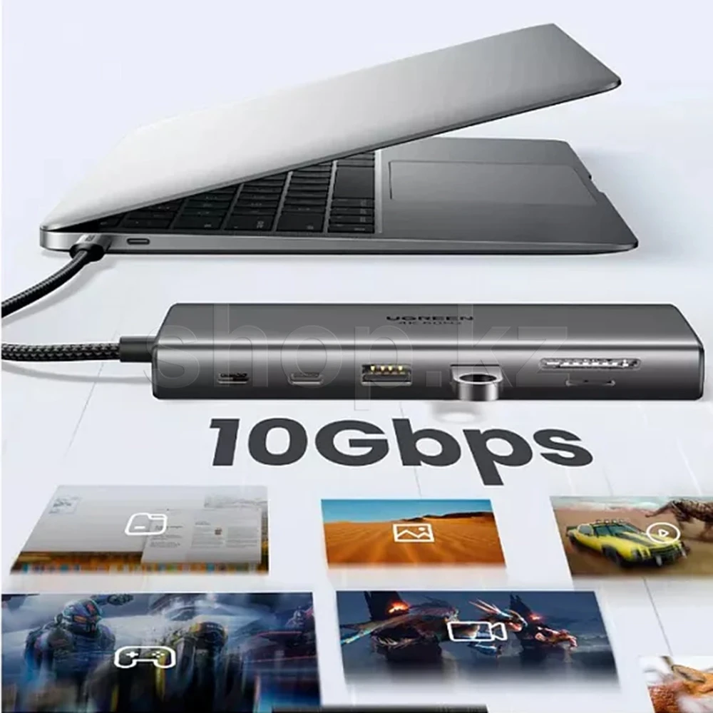 USB-хаб USB HUB 11-port USB-C Ugreen CM639 — 2