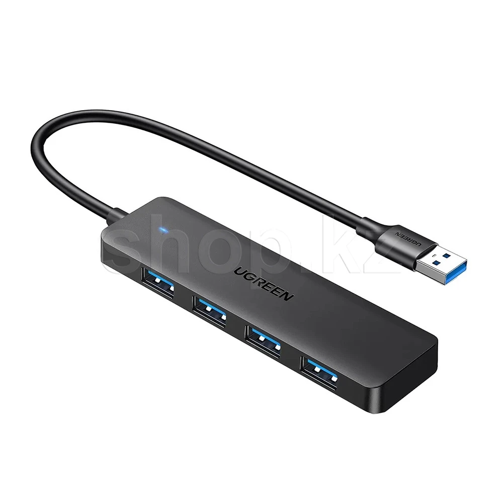 USB-хаб USB HUB 4-port USB 3.0 Ugreen CM219, Black
