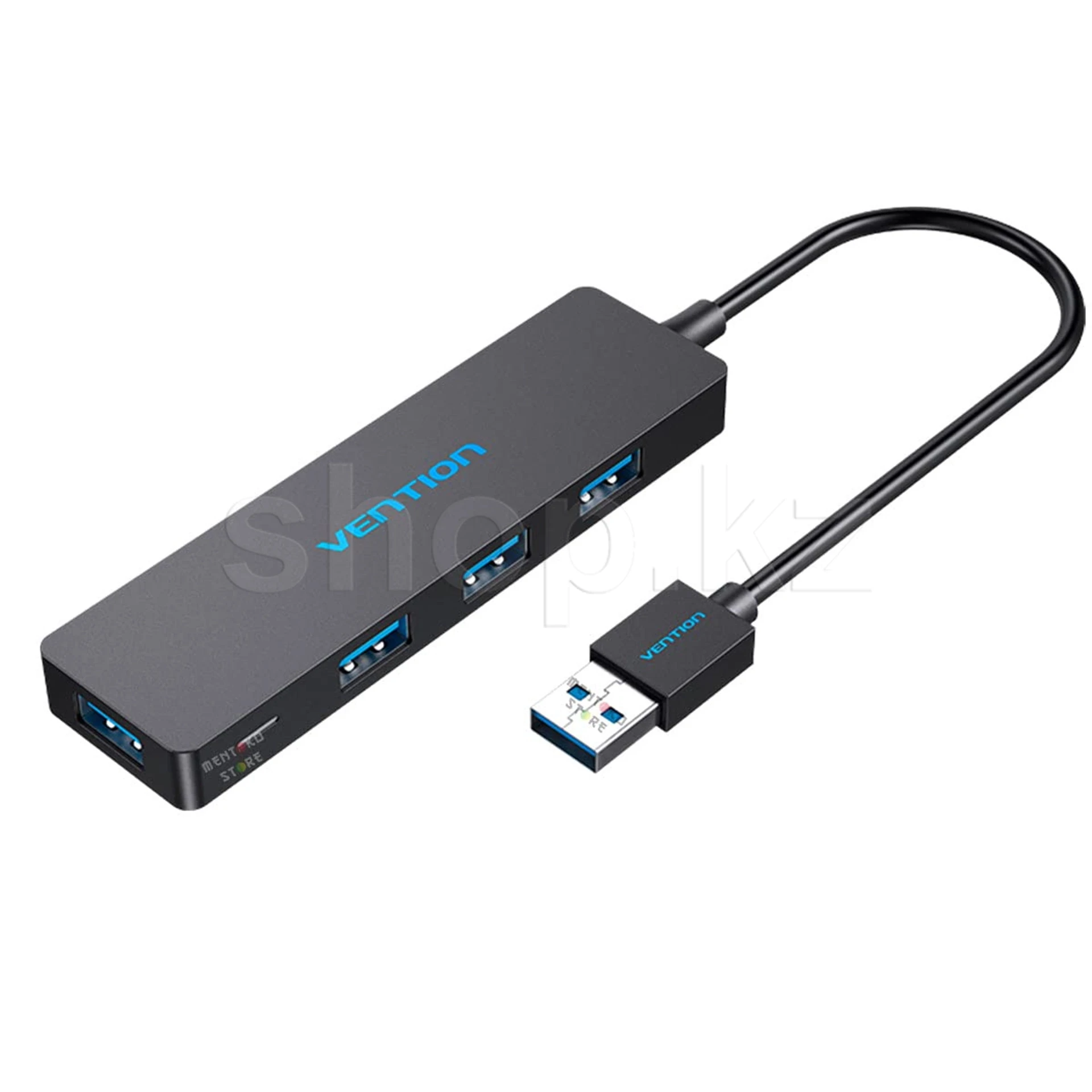 USB-хаб USB HUB 4-port USB 3.0 Vention CHKBB, Black