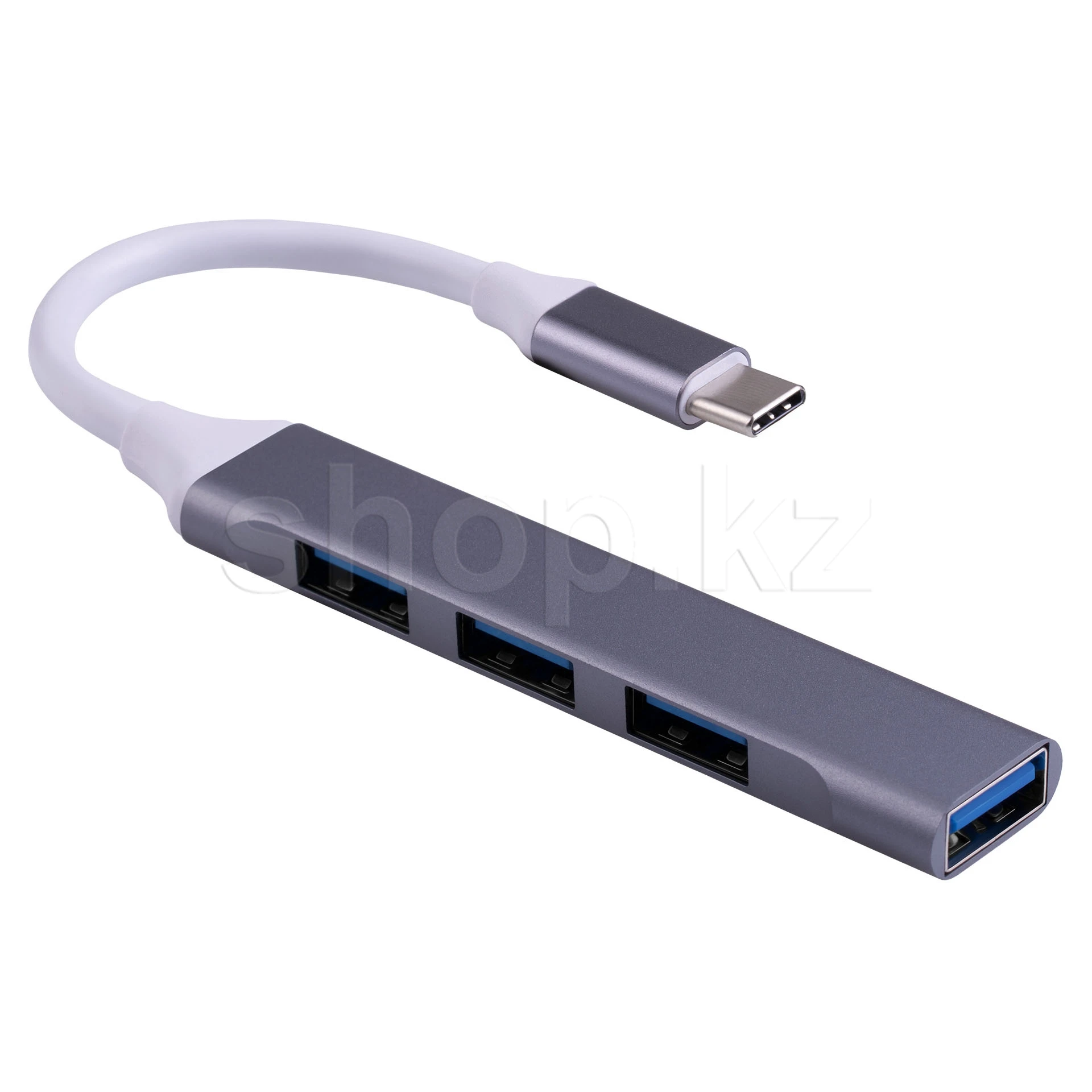 USB-хаб USB HUB 4-Port USB-C Defender HB-05, 3xUSB 2.0, USB 3.0, Gray