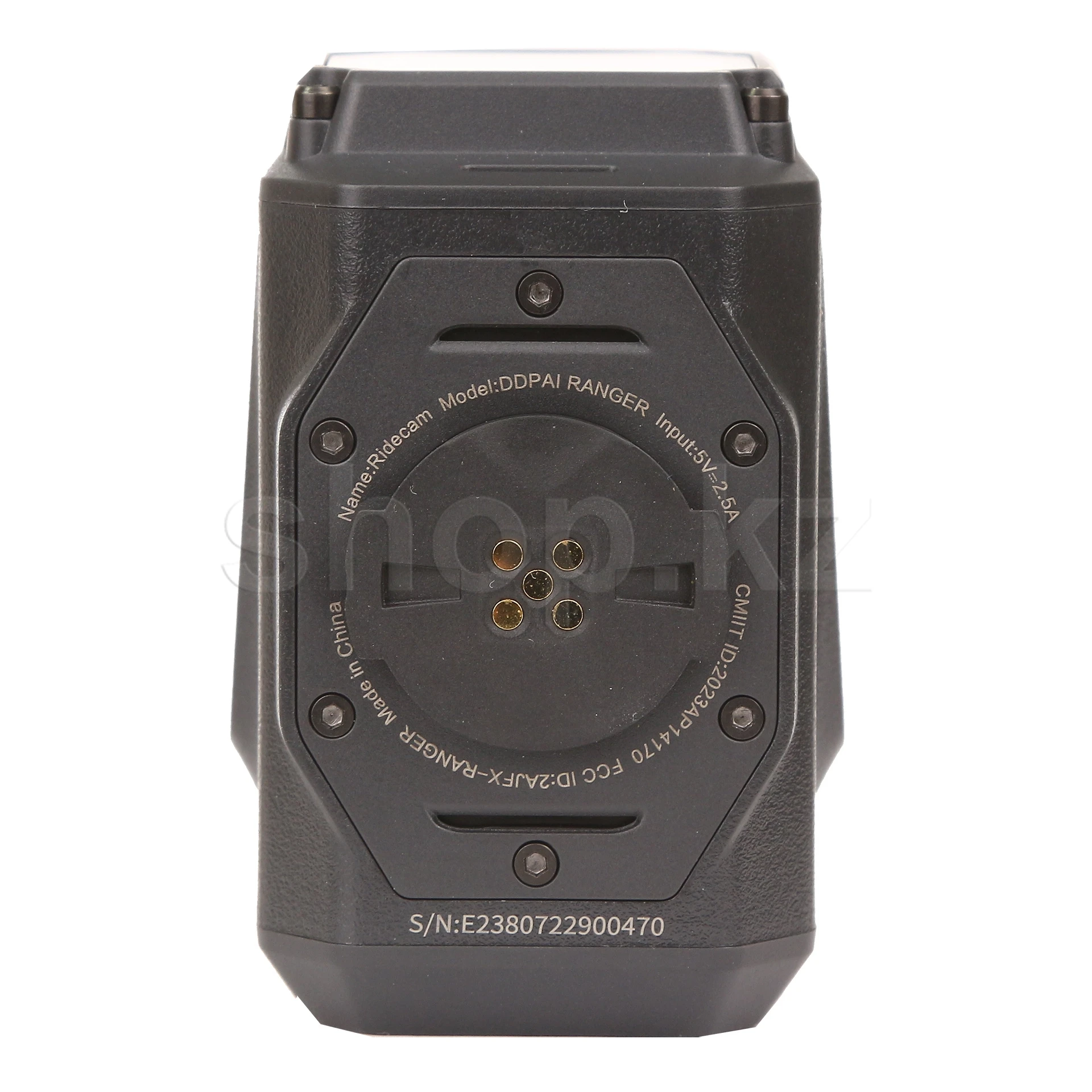 Видеокамера для мотоцикла/велосипеда DDPai Ridecam Ranger, 3840х2160, LCD,1600mAh, Wi-Fi,USB-C,Black — 3