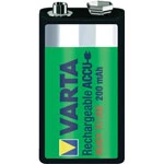 Аккумулятор Varta E-Block 9V HR9V, 200mAh, NiMH, 1шт (56722)