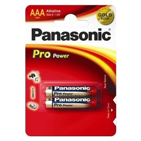 Батарейка Panasonic Pro Power AAA/2B — 3
