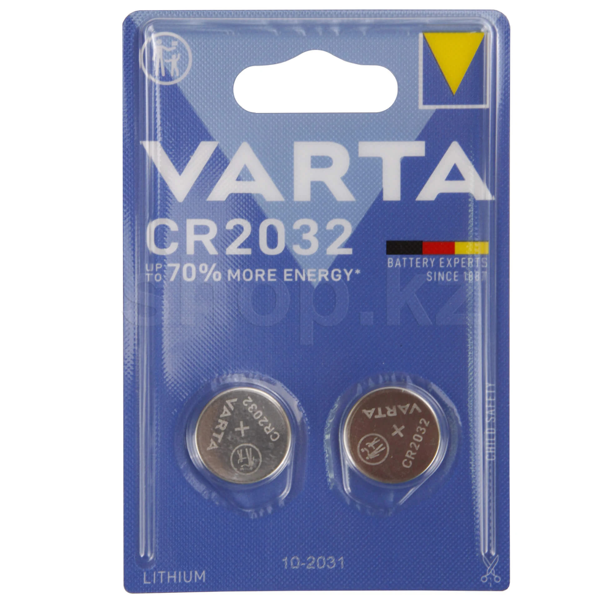 Батарейка Varta CR2032, 3V, в блоке 2 шт.