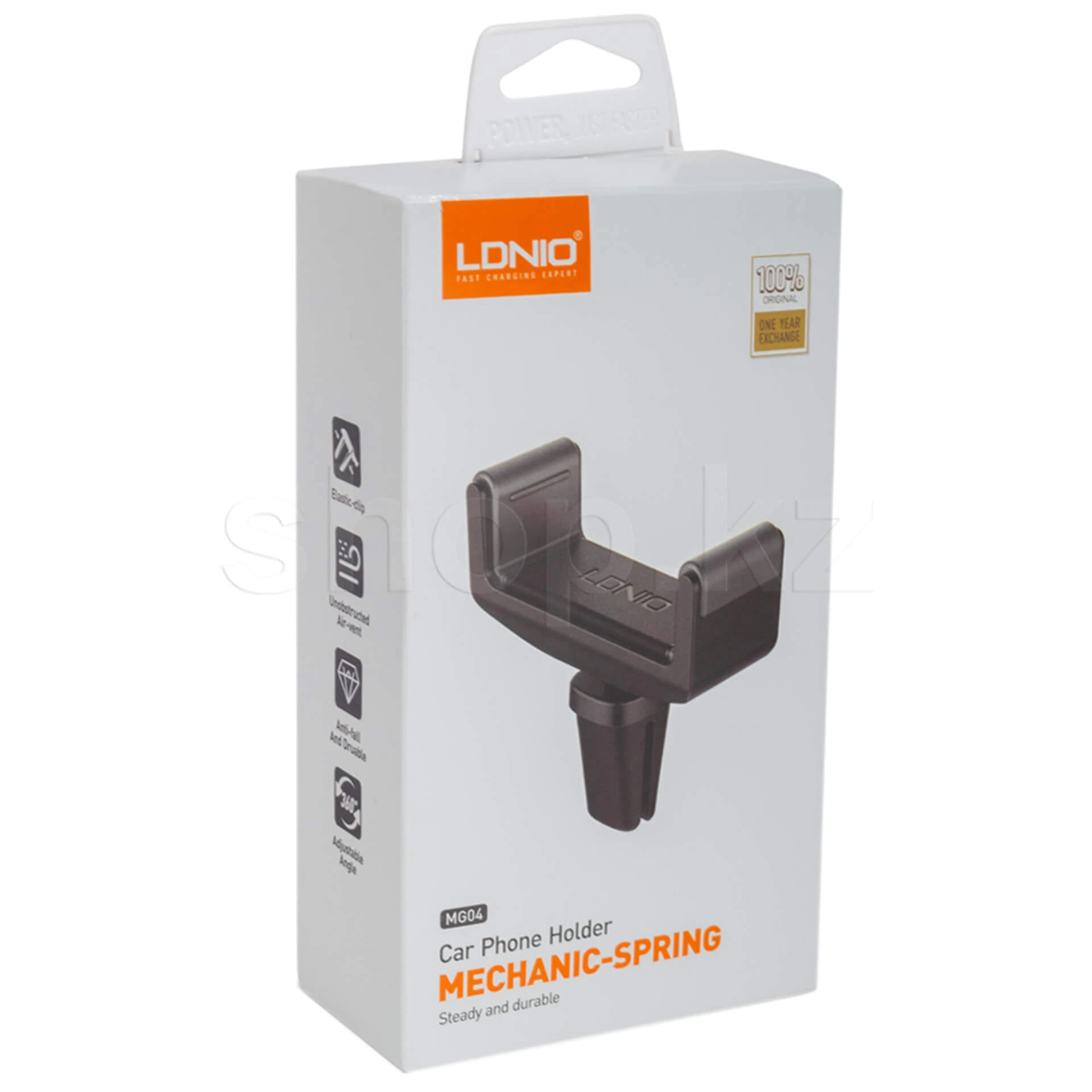 Держатель автомобильный LDNIO Mechanic-Spring MG04, Black — 3