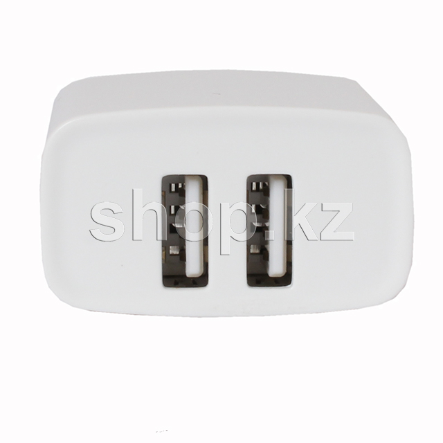 Зарядное устройство Continent ZN25-296WT, сеть, для USB-устройств, 2xUSB, 5V/2.5A, White — 2