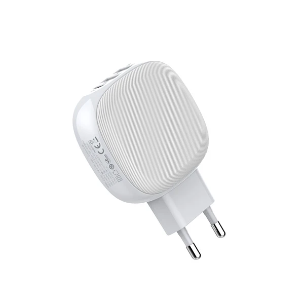 Зарядное устройство LDNIO A3510Q, сеть, 2xUSB, USB-C, White — 3