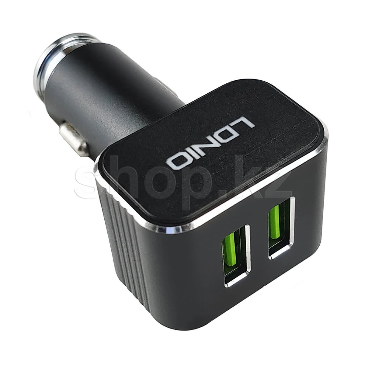 Зарядное устройство LDNIO C306, для зарядки 2xUSB-устройств, кабель Type-C, автомобиль