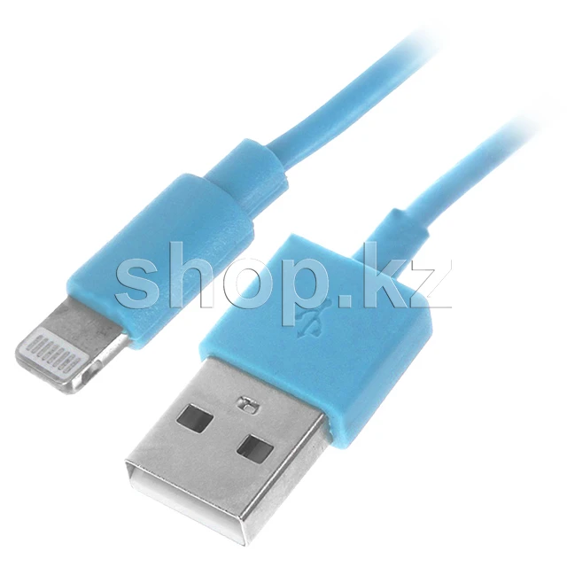 Кабель Apple Lightning Continent DCI-2104NV, Lightning, Blue, 1м, BOX