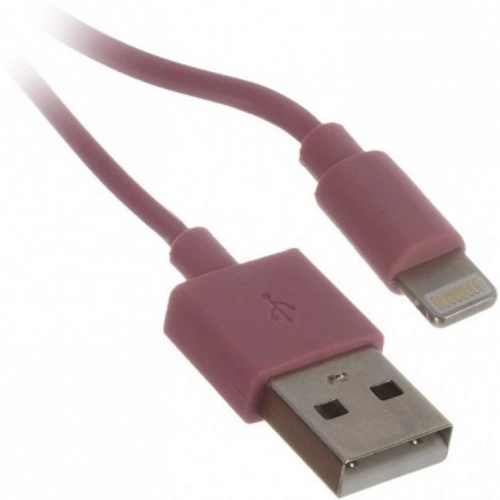Кабель Apple Lightning Continent DCI-2104RD, Lightning, Red, 1м, BOX
